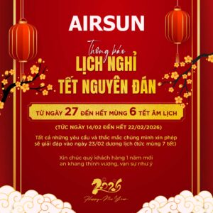 Thông báo nghỉ Tết nguyên đán 2026